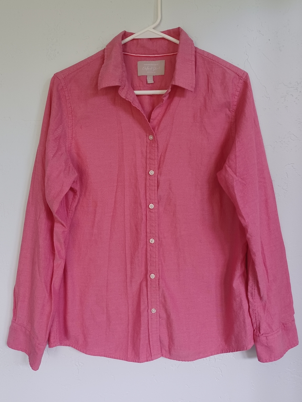 Banana Republic Pink Button-Down Shirt